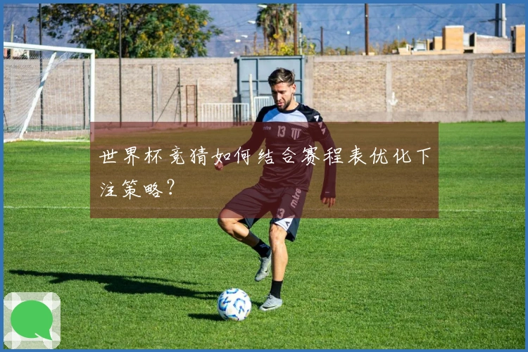 世界杯竞猜如何结合赛程表优化下注策略？