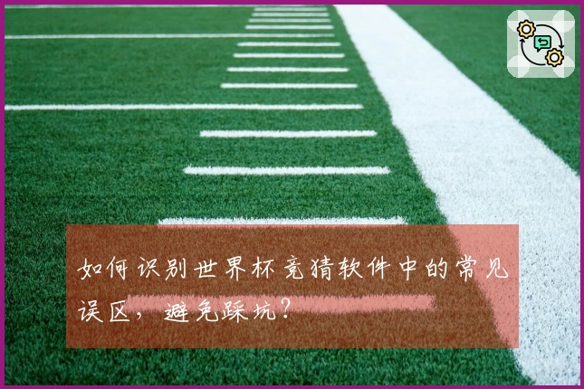 如何识别世界杯竞猜软件中的常见误区，避免踩坑？