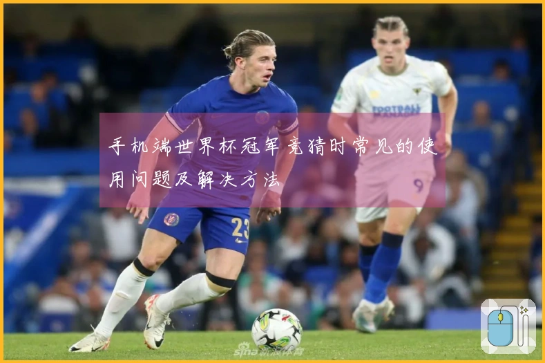 手机端世界杯冠军竞猜时常见的使用问题及解决方法